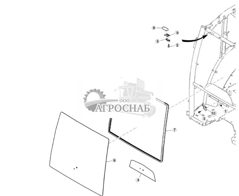 Лобовое стекло, кабина - ST836109 498.jpg